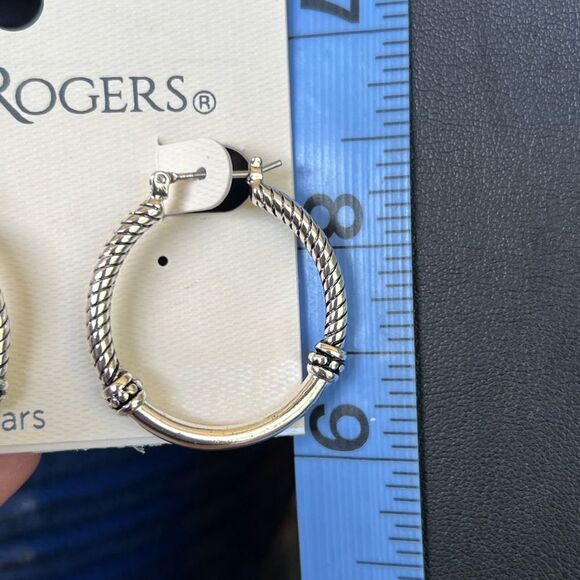 Kim Rogers Fashion Earrings Silver Western $16ea / 3 for $25 - Picture 3 of 7